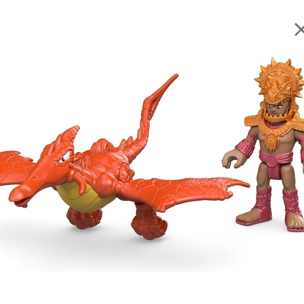 Fisher-Price Imaginext Pterodactyl Dinosaur Playset Prehistoric Adventures